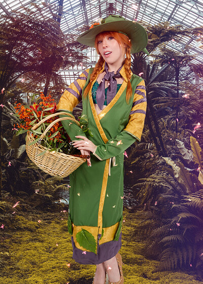 Madi Collins in Hogwarts Legacy Professor Garlick A XXX Parody from VR Cosplay X