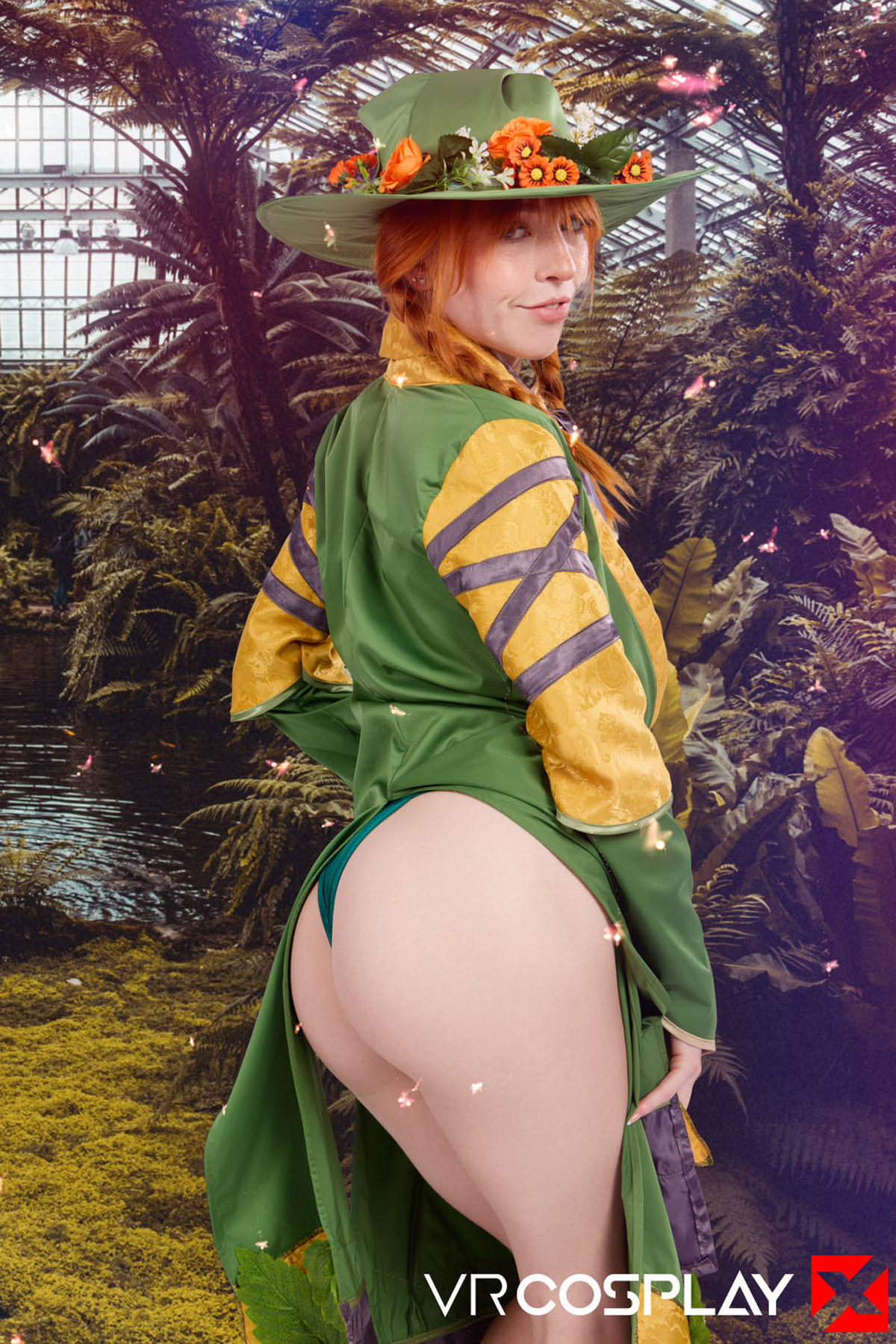 Madi Collins in VR Cosplay X set Hogwarts Legacy Professor Garlick A XXX Parody
