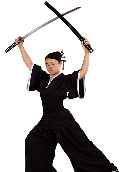 Lulu in Chu Kill Bill O-Ren Ishii from VR Cosplay X