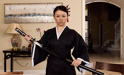 Lulu in Chu Kill Bill O-Ren Ishii from VR Cosplay X