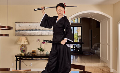 Lulu in Chu Kill Bill O-Ren Ishii from VR Cosplay X