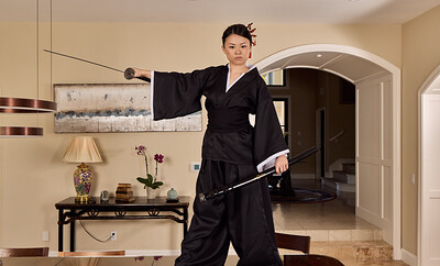 Lulu in Chu Kill Bill O-Ren Ishii from VR Cosplay X
