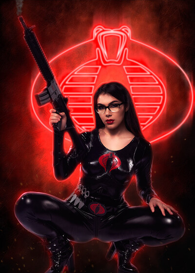 Valentina Nappi in G I Joe The Baroness from VR Cosplay X