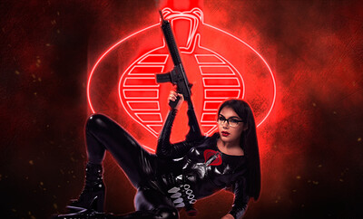 Valentina Nappi in G I Joe The Baroness from VR Cosplay X
