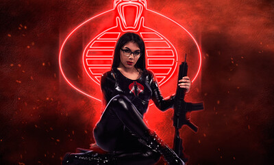 Valentina Nappi in G I Joe The Baroness from VR Cosplay X