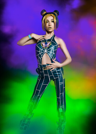 Maya Woulfe in Jojos Bizarre Adventure from VR Cosplay X