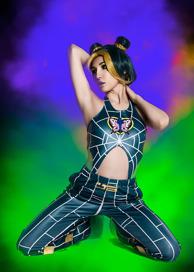 Maya Woulfe in Jojos Bizarre Adventure from VR Cosplay X