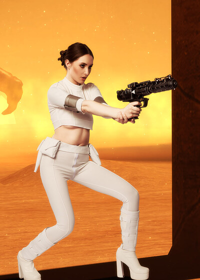 Ailee Anne in Star Wars Attack Of The Clones from VR Cosplay X