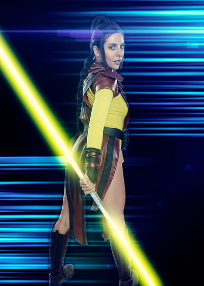 Theodora Day in VR Cosplay X set Star Wars Knights Of The Old Republic