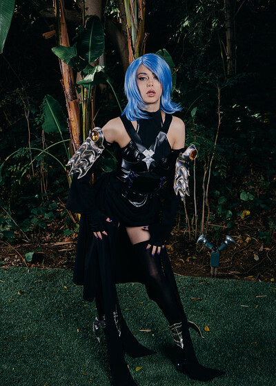 Alexa Nova in VR Cosplay X set Kingdom Hearts III Aqua