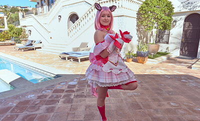 Leana Lovings in Tokyo Mew Mew from VR Cosplay X
