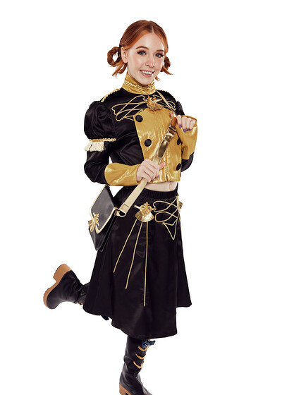 Madi Collins in Fire Emblem Three Houses Annette from VR Cosplay X