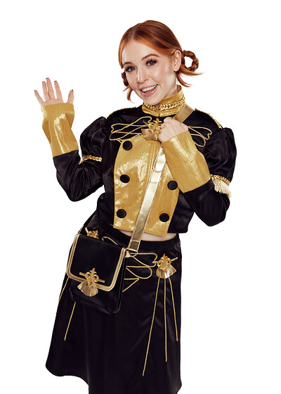 Madi Collins in Fire Emblem Three Houses Annette from VR Cosplay X