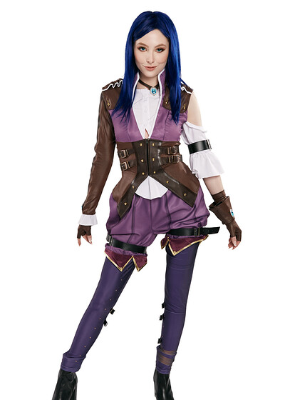 Ailee Anne in League of Legends Caitlyn from VR Cosplay X