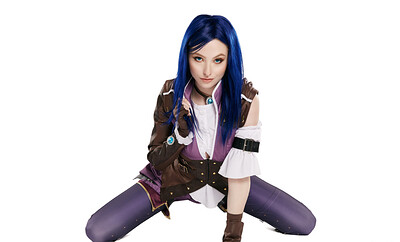 Ailee Anne in League of Legends Caitlyn from VR Cosplay X