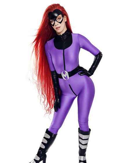 Erin Everheart in Inhumans Medusa from VR Cosplay X