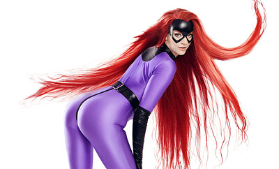 Erin Everheart in Inhumans Medusa from VR Cosplay X