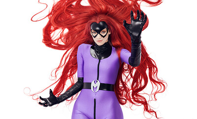 Erin Everheart in VR Cosplay X set Inhumans Medusa