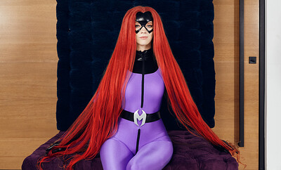 Erin Everheart in Inhumans Medusa from VR Cosplay X