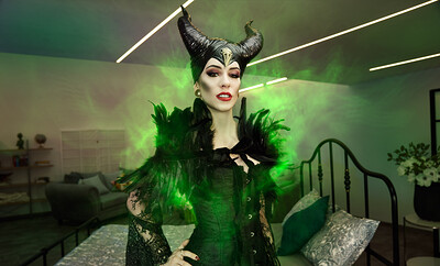 Anna De Ville in Maleficent from VR Cosplay X