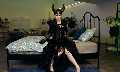 Anna De Ville in Maleficent from VR Cosplay X