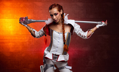 Veronica Leal in Apex Legends Loba from VR Cosplay X