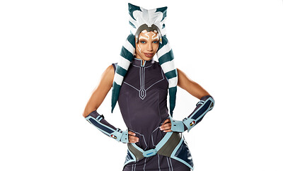 Alexis Tae in Star Wars The Mandalorian Ahsoka Tano from VR Cosplay X