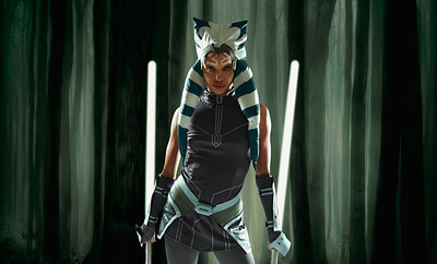 Alexis Tae in Star Wars The Mandalorian Ahsoka Tano from VR Cosplay X
