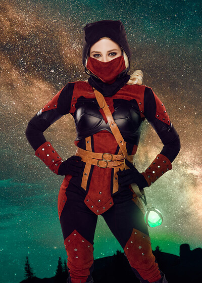 Aubree Valentine in The Elder Scrolls V Astrid from VR Cosplay X
