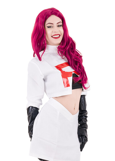 Anna De Ville in Pokemon Team Rocket Jessie from VR Cosplay X
