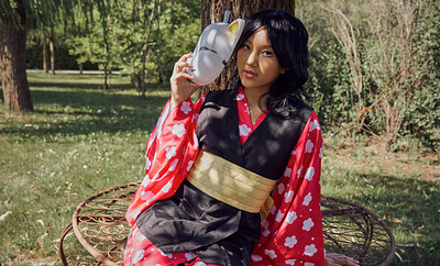 Mai Thai in Kimetsu No Yaiba Makomo from VR Cosplay X