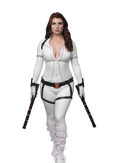 Isabelle Reese in The Black Widow from VR Cosplay X
