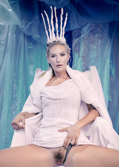 Mona Wales in Narnia Jadis The White Witch from VR Cosplay X