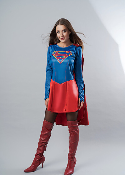 Sybil A in Sybil Supergirl from VR Cosplay X