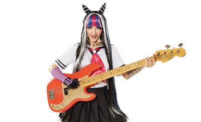 Lola Fae in Dangaropa Ibuki Mioda from VR Cosplay X