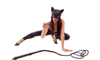 Clea Gaultier in Catwoman from VR Cosplay X