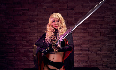 Polina Maxim in Lady Death from VR Cosplay X