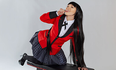 Maya Woulfe in Kakegurui from VR Cosplay X