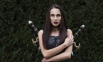 Nicole Love in Skyrim from VR Cosplay X