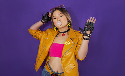 Lulu in Chu X-Men Jubilee from VR Cosplay X