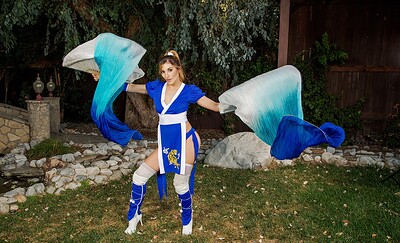 Moka Mora in Kasumi 2 from VR Cosplay X