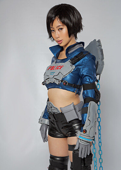 Jade Kush in Astral Chain from VR Cosplay X