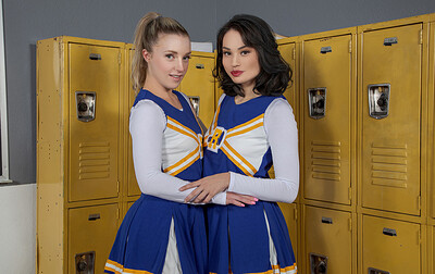 Kate Kennedy and Liv Wild in Betty and Veronica from VR Cosplay X