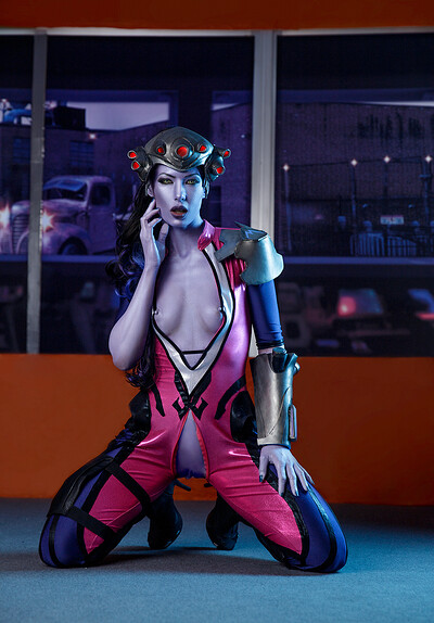 Zoe Doll and Alexa Tomas in Overwatch from VR Cosplay X