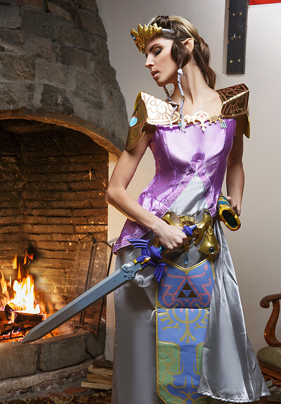 Gina Gerson in Zelda from VR Cosplay X