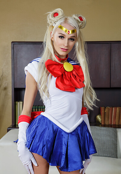 Emma Hix in Sailor Moon XXX Parody from VR Cosplay X