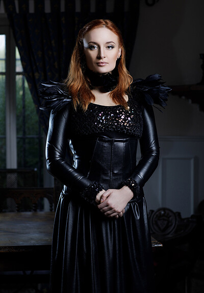 Eva Berger in GoT Sansa Long Knight from VR Cosplay X