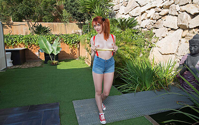 Anny Aurora in Pokeballz from VR Cosplay X
