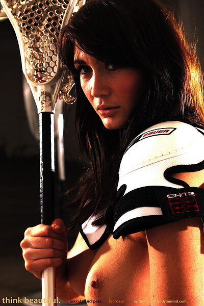 Nikkala Stott and Peta Todd in Lacrosse from Body In Mind