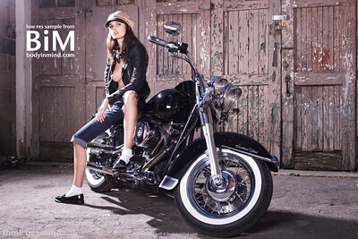 Karmen in Classic Softail from Body In Mind